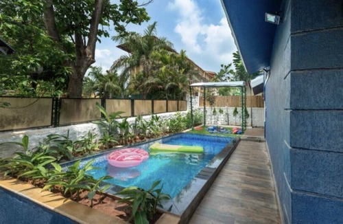 Parshwapuram Villa | La Maison Bleu Independent 3BHK Pvt Pool Villa - Lakhani Estates