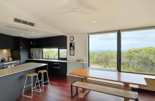 Ocean Beach House | Lights Lookout: Elevated home, expansive sea views
