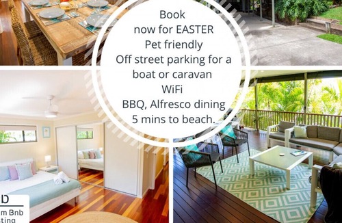 Mount Coolum House | Long stays welcome. Pet friendly. Boat parking