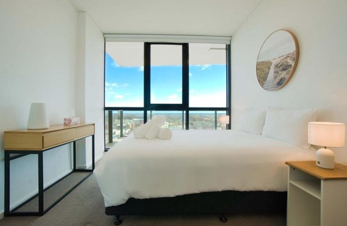 Adelaide Central Business District Apartment | Luxe CBD Retreat- 2BR Apt w Pool Gym Steam&Sauna