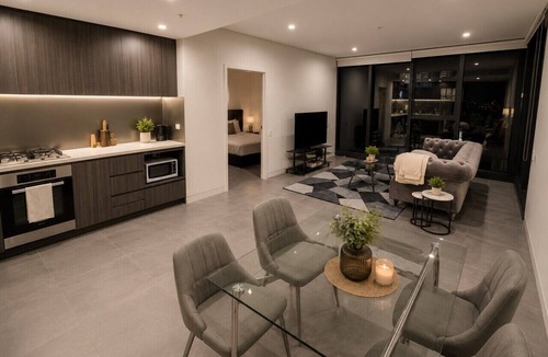 Lidcombe Apartment | Luxurious Pool View at Sydney Olympic Park