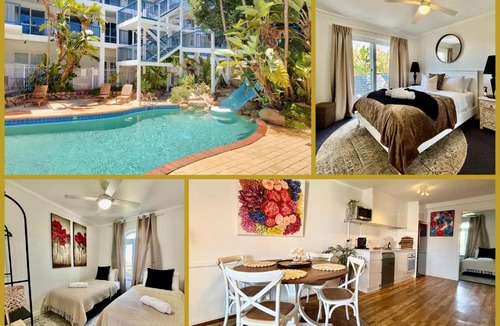 Scarborough Apartment | Luxury Lagoon Ocean Escape - 2BR Sofabed Sleep 6!