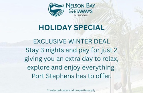 Nelson Bay Apartment | Martys Little Beach No 1 Two Story Apartment