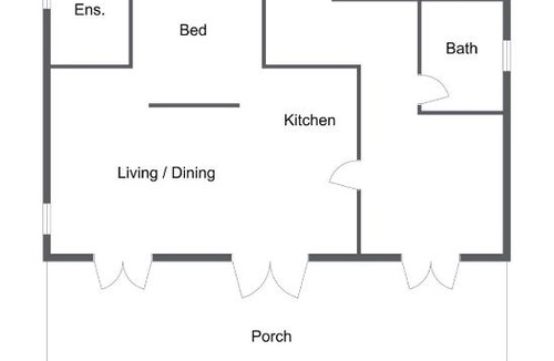 Orange Apartment | Mortimer's Wines Studio - Adults Only Retreat