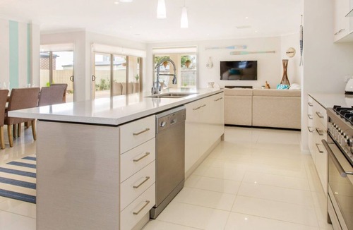 Safety Beach House | Pet friendly 4-bedroom Contemporary Coastal Oasis with Sparkling Blue Pool