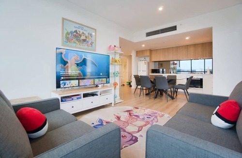 Adelaide Central Business District Apartment | Pokemon Inspired Apt -Pool-Gym-Sauna-Steam Room