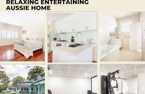 Killara House | Pool*Spa*Home Theatre*Gym*4 Bedroom 4 Bathroom House
