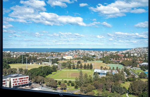 Newcastle West Apartment | Prestige 2BR Stay w/Ocean Views, Rooftop & Cinema