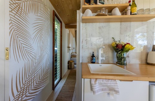 Foxground Cabin | Rainforest Retreat YIN Tiny Home with Ocean Views