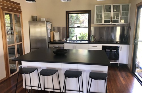 Iluka House | RIVERPEARL - Waterfront modern private house in Iluka. Views Garages huge yard