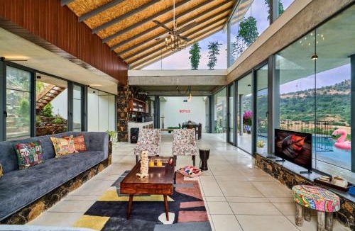 Pegalwadi Tryambak Villa | SaffronStays AnjanAiry