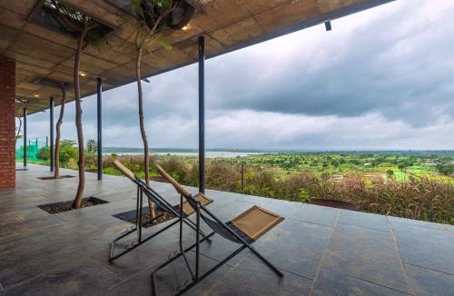 Igatpuri Villa | SaffronStays Zen, Igatpuri - lake-view villa with indoor and outdoor games