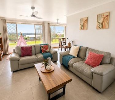Woolgoolga House | Scenic Ocean Views, 3BR Home, 3km to Beach
