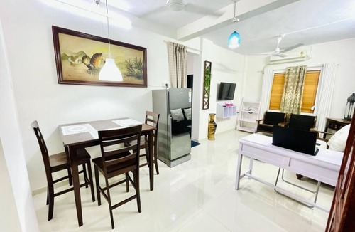 Pali Hill Apartment | Seabird -1 Bhk Ground floor-Carter rd- Bandra west