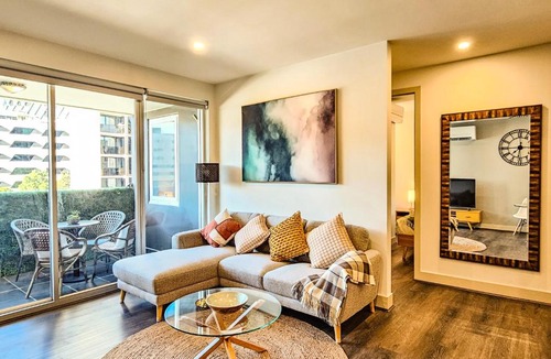 North Melbourne Apartment | Spacious 2BR Apt with Balcony, Parking & Study Desk!