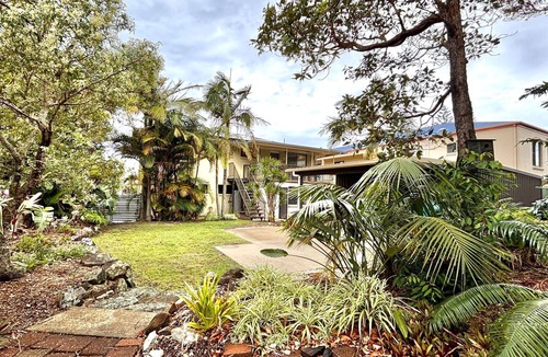 South Evans Head House | Spacious 5BR coastal retreat with ocean views, rumpus room, decks, boat parking