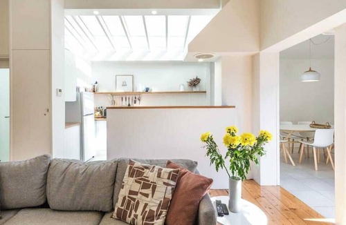 Middle Park Apartment | Spacious, Stylish House with Private Courtyard near Shops, Cafes, Beach and Tram