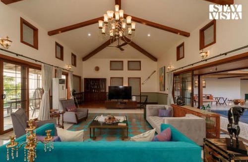 Paud Villa | StayVista at Ridgewood Mansion with BBQ, Gazebo & Infinity Pool