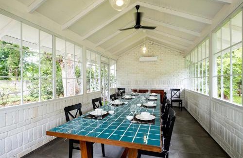 Nashik Villa | StayVista's Villaggio - Orchard Oasis with Pool, Expansive Lawn, Patio & Indoor Activities