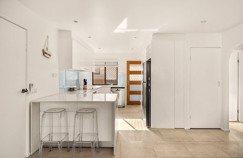 Palm Beach House | Steps from Sand: 2-Bed Beach Escape with Courtyard