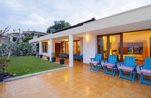 Pilerne Industrial Estates Villa | Stunning Hilltop 3BR Villa w Pool and River View