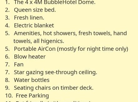 Mount Vincent Hotel | The Hunter Valley Star Gazing BubbleHotel