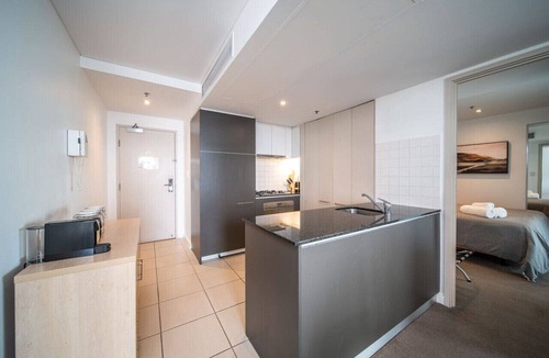 Adelaide Central Business District Apartment | The North Star—Modern CBD Escape with Pool & Sauna