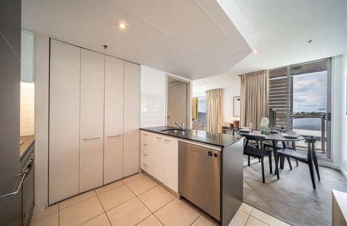 Adelaide Central Business District Apartment | The North Star—Modern CBD Escape with Pool & Sauna