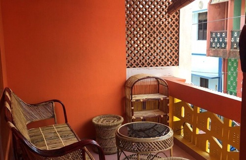 Kalapettai House | The Orange House, Center Ville Pondicherry