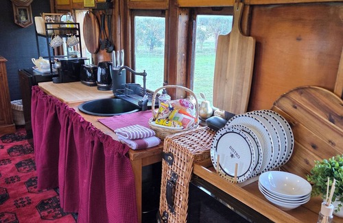 Moorabool Bed & Breakfast | The Red Train - Unique Country Bed and Breakfast