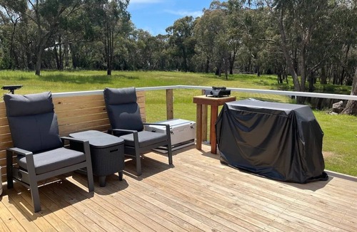 Barjarg Cabin | Tranquil Glamping tent and kitchenette/bathroom