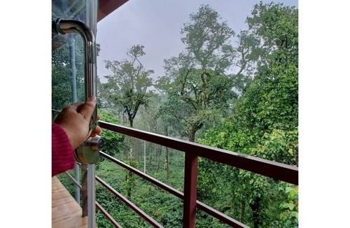 Madikeri House | Tranquil Glass House By Coorg Tree House