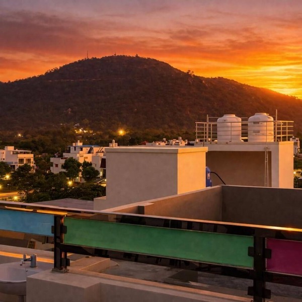 Chamundi Hill view- A premium Service Apartment
