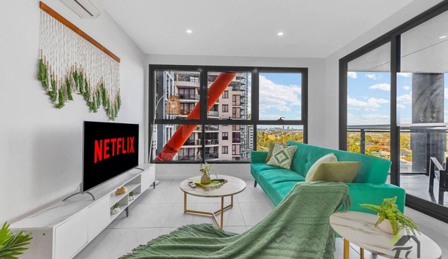 A comfortable two-bedroom Parramatta apartment with complete facilities in Parramatta