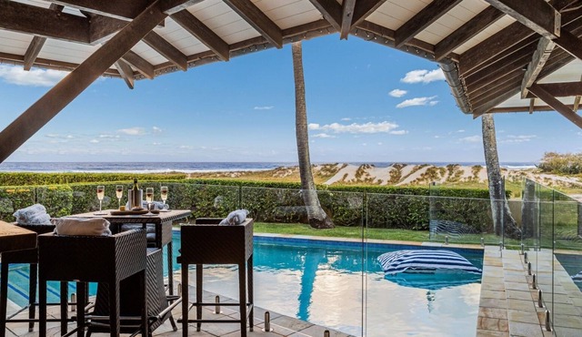 “A SUMMER’S PLACE” Absolute Beachfront Currumbin Home