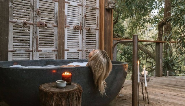 A unique Treehouse overlooking Kangaroo River.