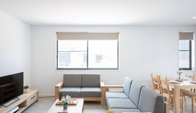Aircabin｜Epping｜cheerful｜2 Beds Apt + free Parking