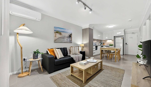 Bright Rockingham 2BR with Balcony & Parking
