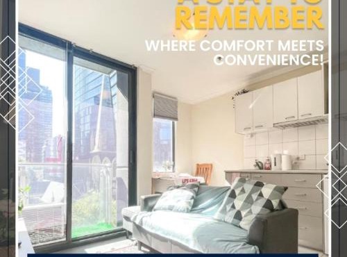 Compact 2B Apt-In The Heart of Melbourne