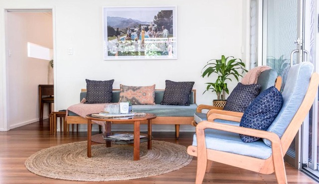 Mid-Century Modern Retro Beach House