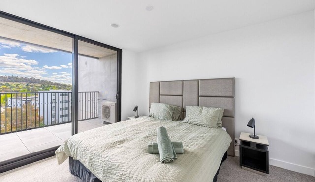 Modern 1BR Apt w/Parking + Balcony | Near City