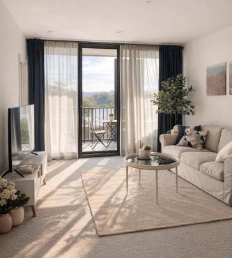 Modern 2BR 2Bath with Balcony near ANU & City Quiet Stay Free Parking