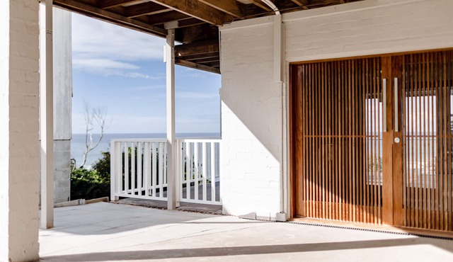 Ocean front position offering stylish and spacious accommodation.