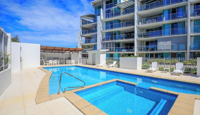Oceanfront apartment. Look at that view!