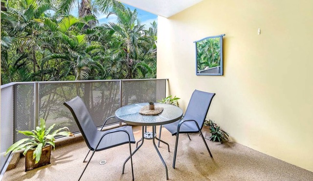 Palm Reflections in Parap with Tree lined Alfresco