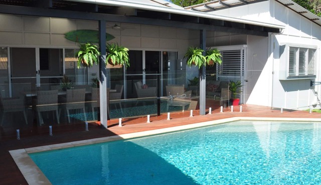 Perfect location! Perfect family home with a pool & air conditioning.