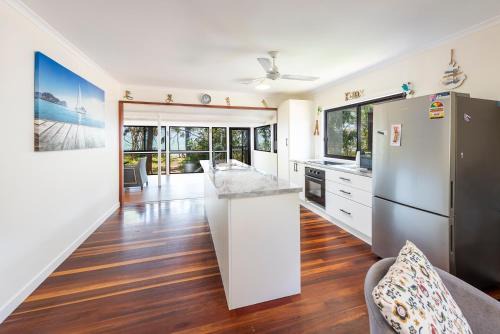 Pet friendly beachfront home- sleeps 8