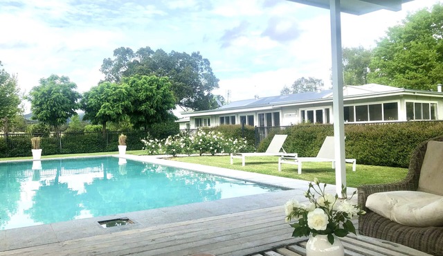 Relax or explore - 2 renovated farm houses. Pool, tennis court and 700 acres.