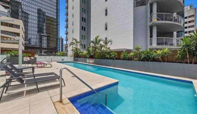 River View 1BR w/Balcony and Pool Access