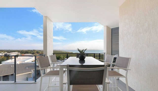 Sleek Penthouse Style meets Stunning Coastal Views